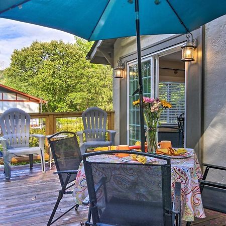 Shaw Creek Cottage With Fire Pit And Forest Views Hendersonville Exterior photo